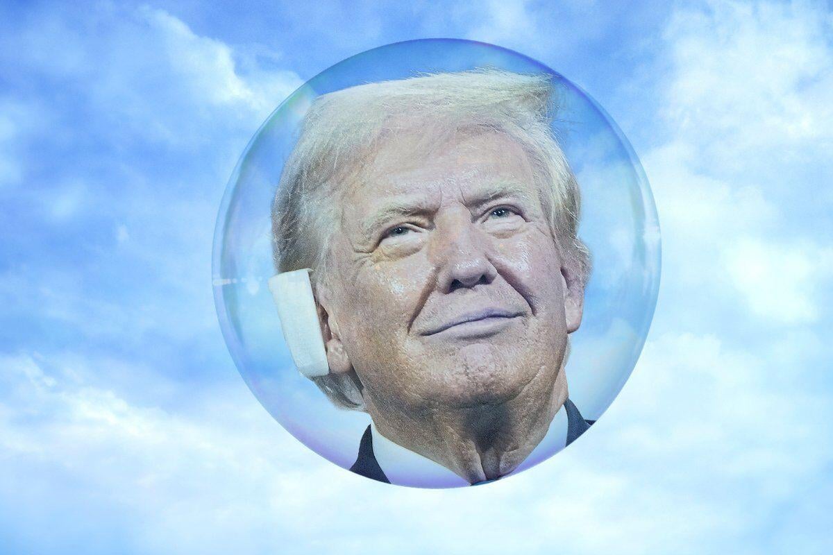 Donald Trump and Joe Biden are each in their own dangerous bubble. We’ll see which pops first